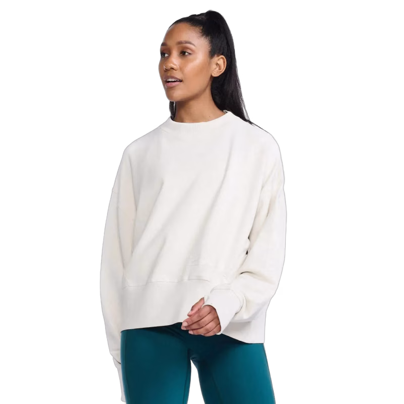 2XU Form Wide Hem Crew Tröja, Off White, S