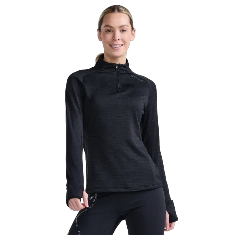 2XU Ignition Base Layer Långärmad Topp, Black/ Reflective, L