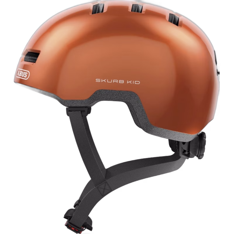 ABUS Skurb Kid Hjälm, Goldfish Orange, 45-50