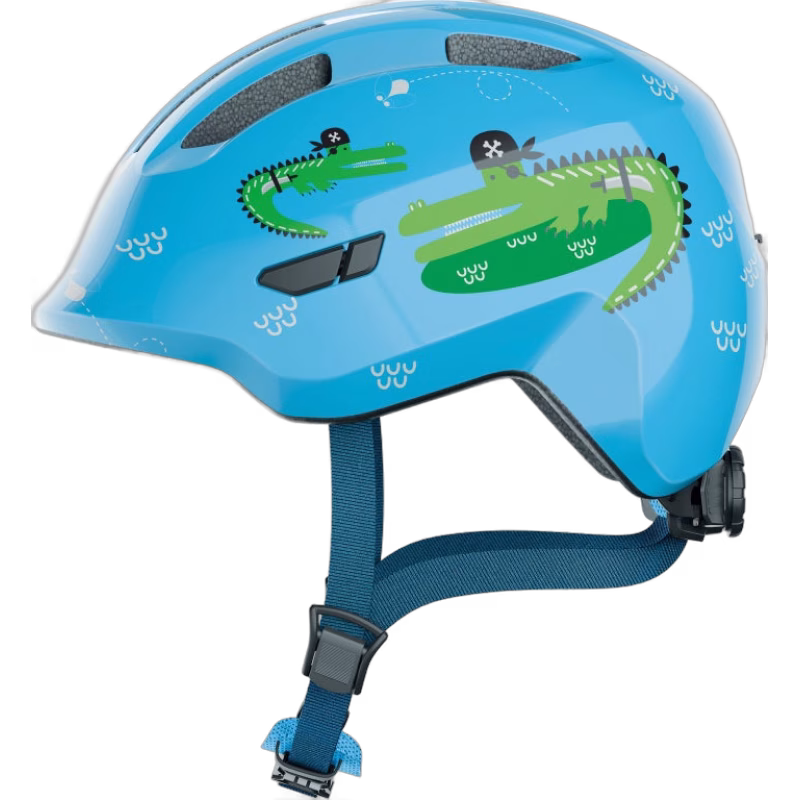 ABUS Smiley Hjälm, Blue Croco, 50-55
