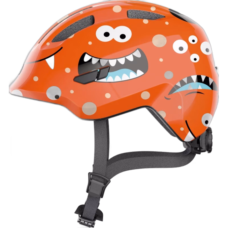 ABUS Smiley Hjälm, Orange Monster, 45-50