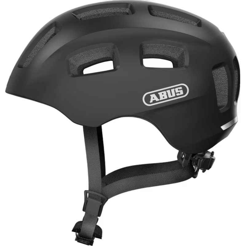 ABUS Youn Hjälm, Velvet Black, 48-54