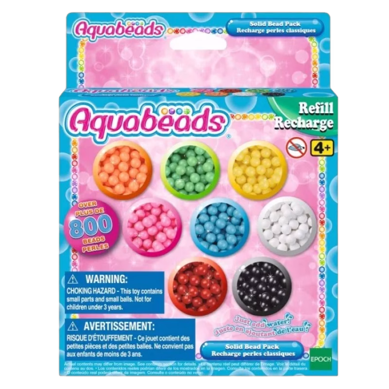 Aquabeads Förpackning med Matta Pärlor (Refill)