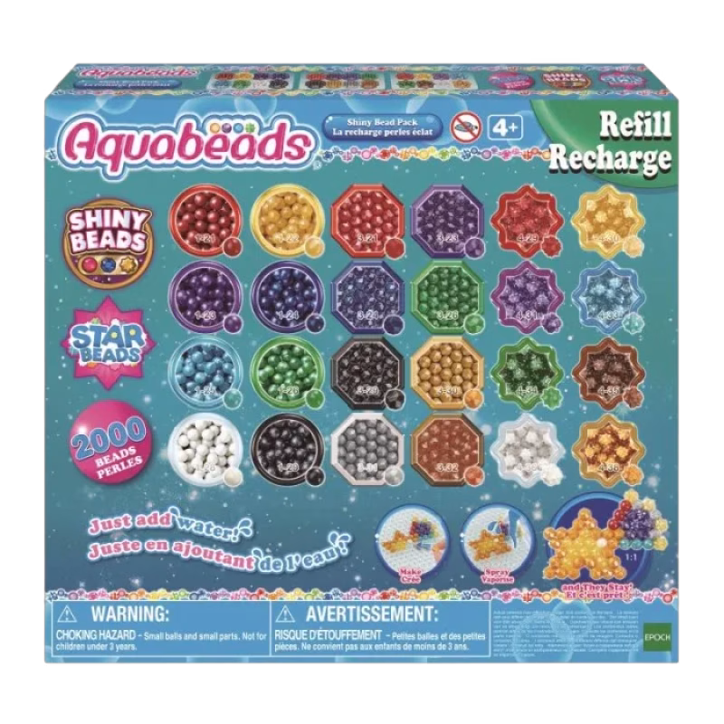 Aquabeads Shiny Bead Pack