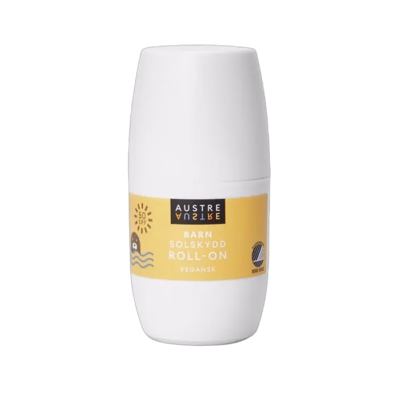 AUSTRE Barn Solskydd Roll-on SPF50, 50 ml