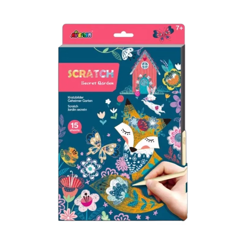 Avenir Scratch A4 (Hemliga trädgården)