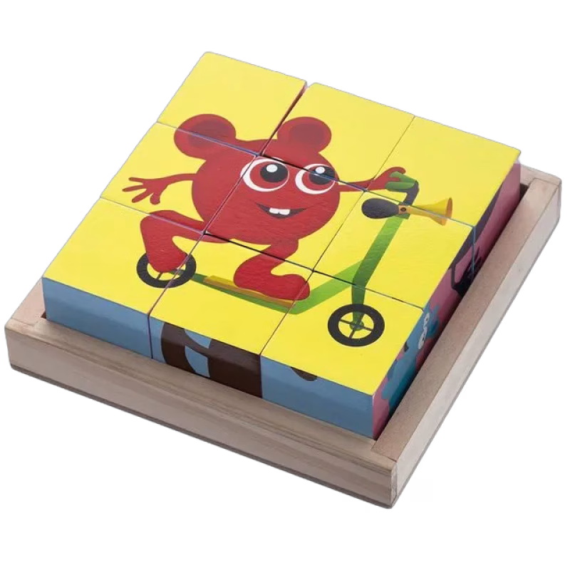 Babblarna Klosspussel 9 Bitar