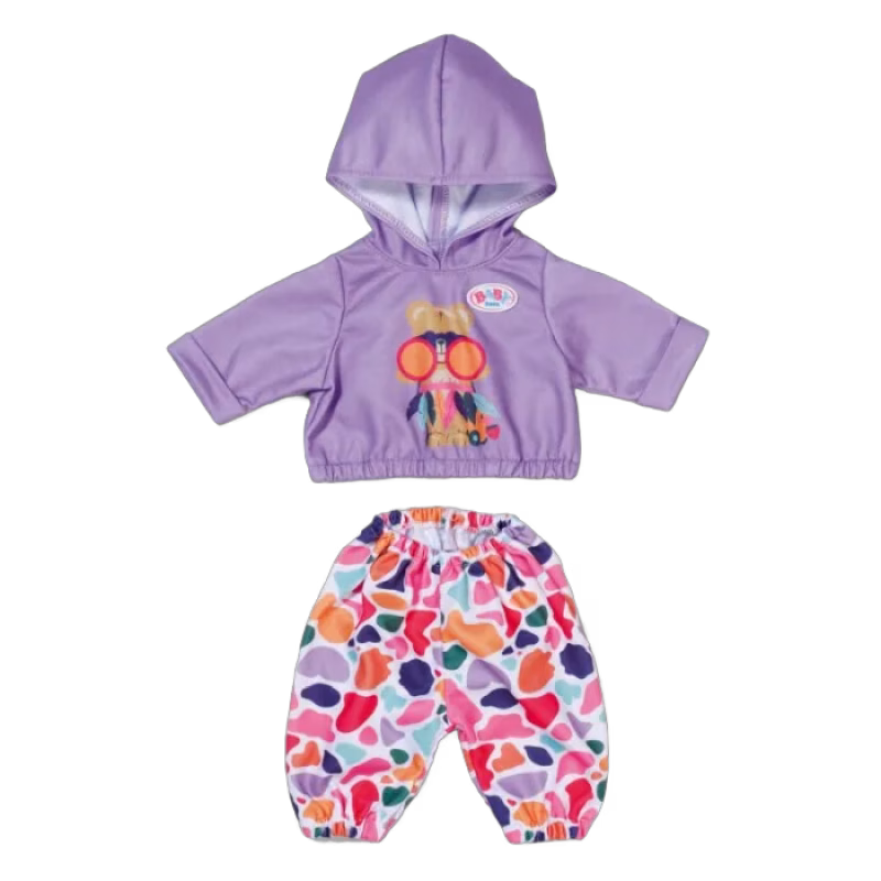 BABY born Dockkläder Outfit med Huvtröja 43 cm