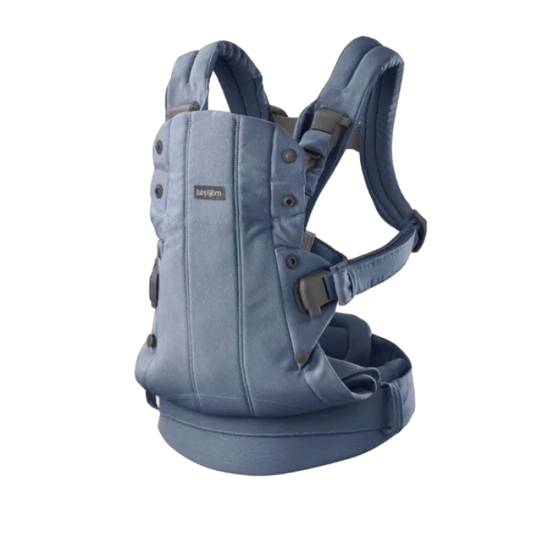 BabyBjörn Bärsele Harmony Vävd (Blå Melerad)
