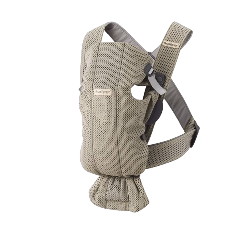 Babybjörn Bärsele Mini 3D Mesh Greige