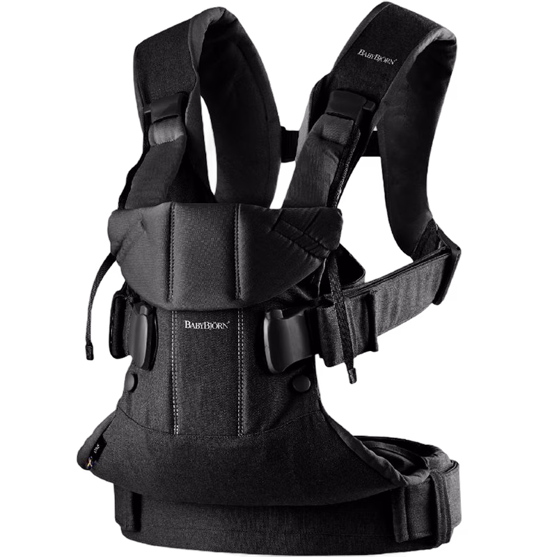 Babybjörn Bärsele One Cotton Mix Svart