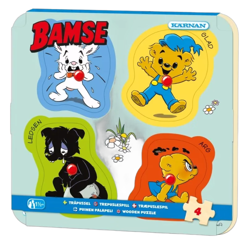 Bamse Knoppussel 4-bitar
