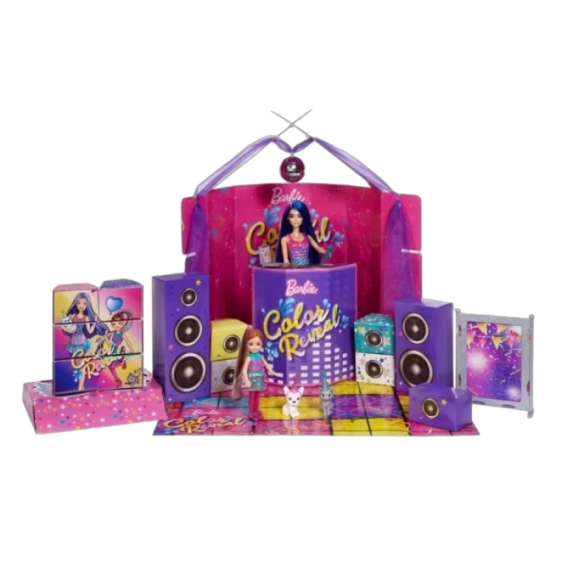Barbie Color reveal Surprise party Giftset