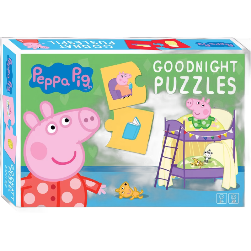 Barbo Toys Greta Gris Godnatt Pussel 20 Bitar