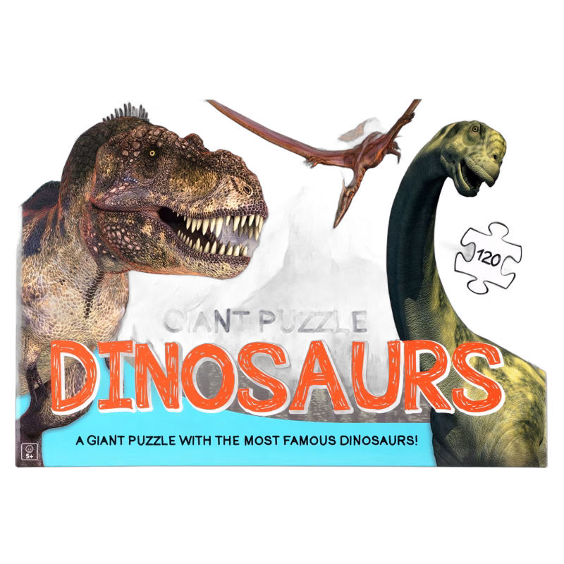 Barbo Toys Stort Golvpussel Dinosaurie 120 Bitar