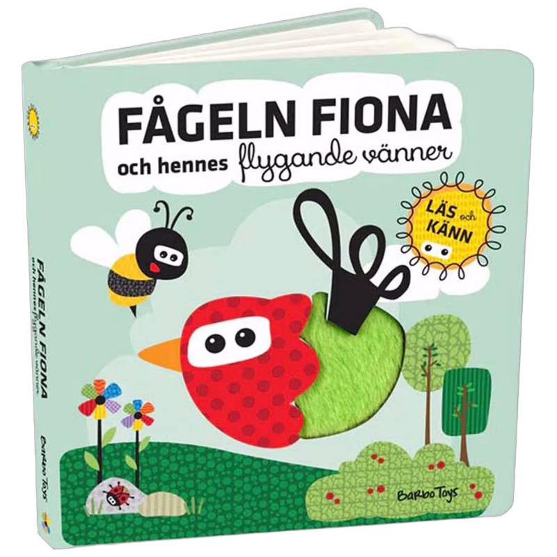 Barbo Toys Wacky Wonders Bok Läs &  Känn - Fågeln Fiona