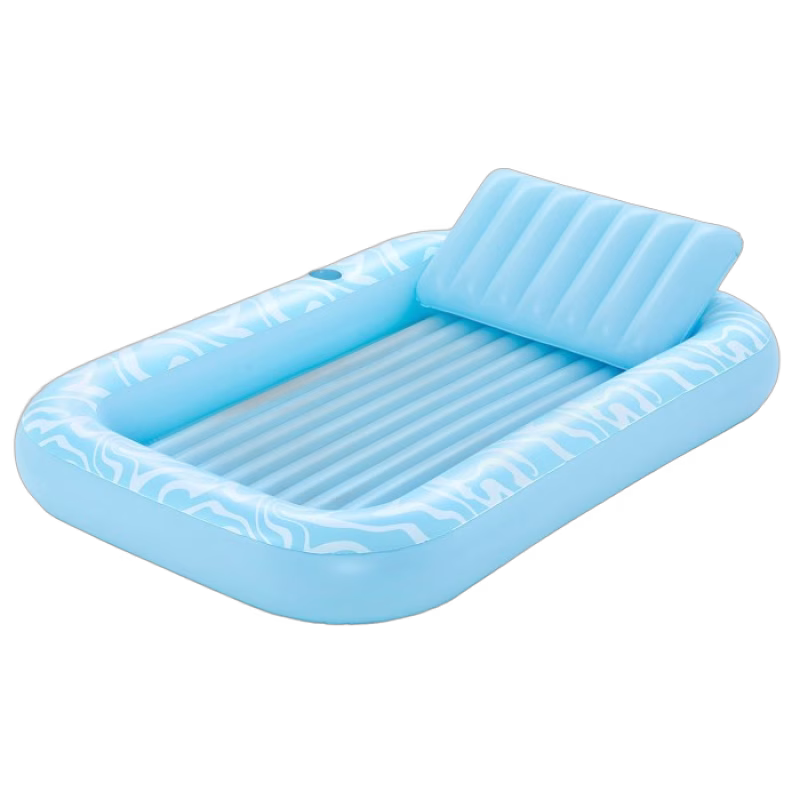 Bestway Badmadrass med kudde 214 x 155 cm