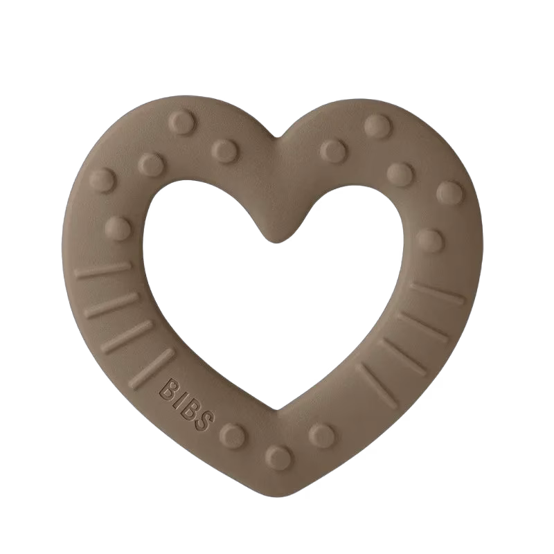 BIBS bitleksak hjärta, dark oak