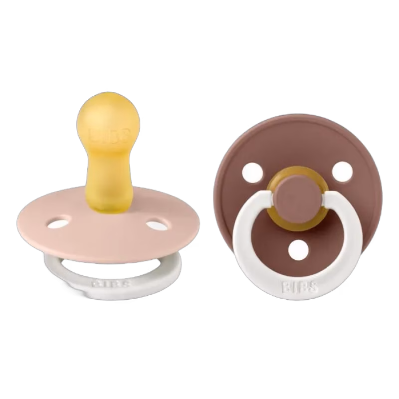 BIBS Colour Latexnapp 2-pack Size 2 (Blush Glow/Woodchuck Glow)