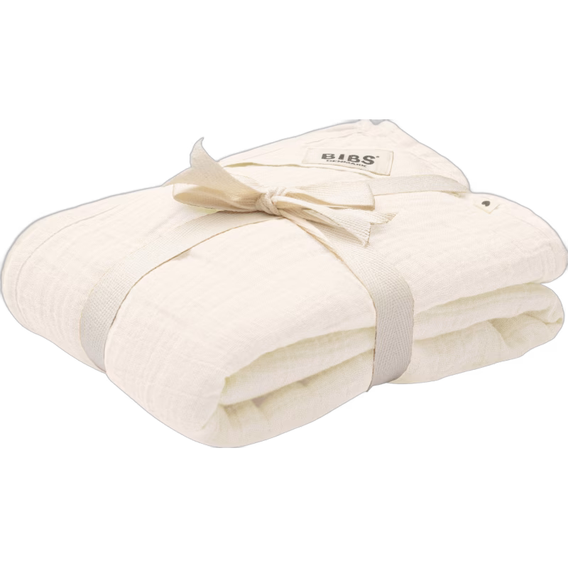 BIBS Cuddle Swaddle Muslinfilt, Ivory