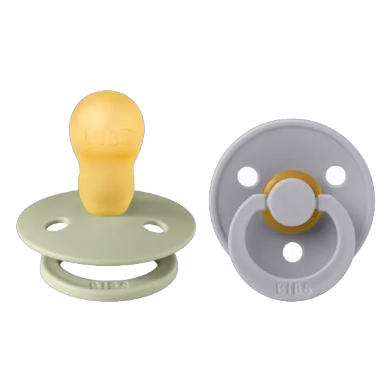 BIBS napp Colour 2-pack 18+ mån, sage/cloud