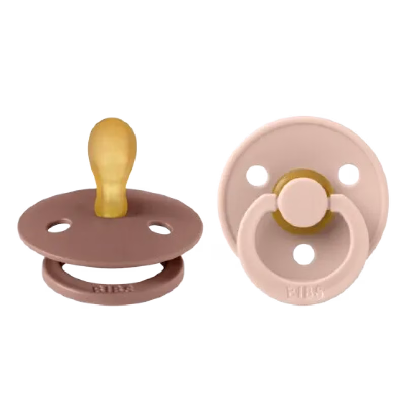 BIBS Napp Colour 2-pack Latex symmetrisk Blush