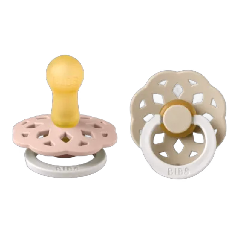 BIBS Nappar Boheme 2-pack Blush/Vanilla