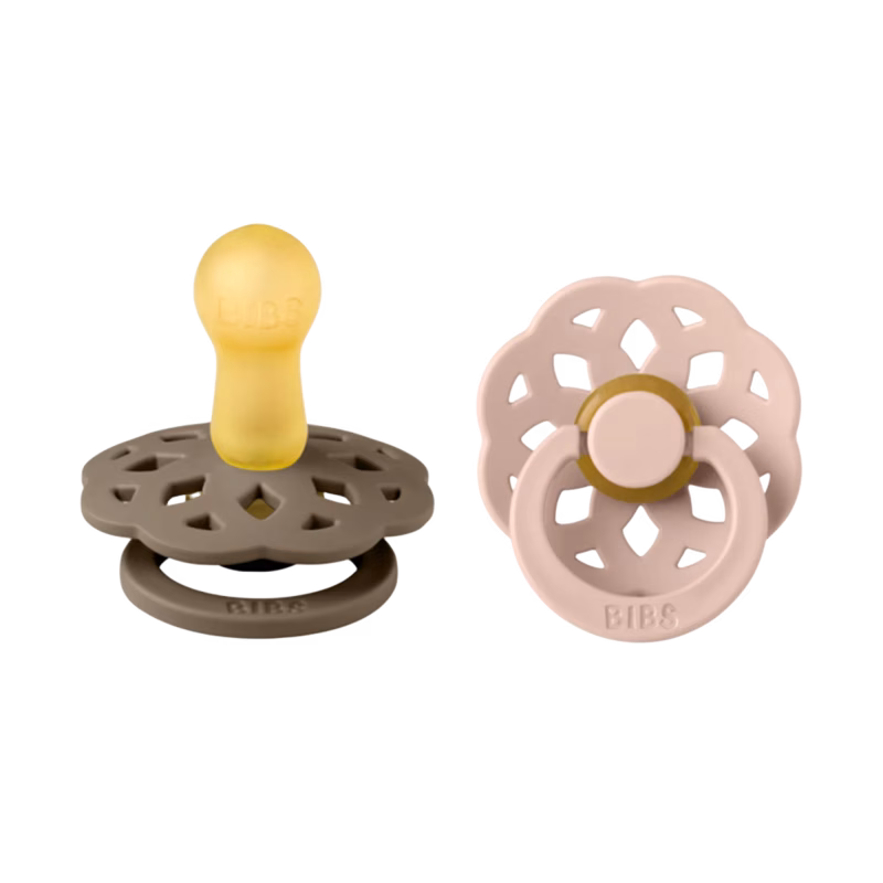 BIBS Nappar Boheme 2-pack Dark Oak/Blush