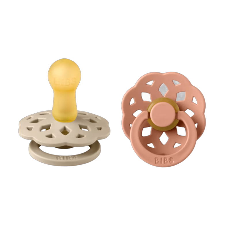 BIBS Nappar Boheme 2-pack Vanilla/Peach
