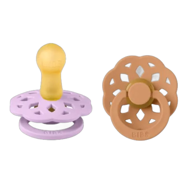 BIBS Nappar Boheme 2-pack Violet Sky/Pumpkin