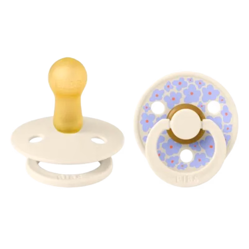 BIBS Nappar Colour 2-pack Jasmine Latex Bobo Ivory Mix