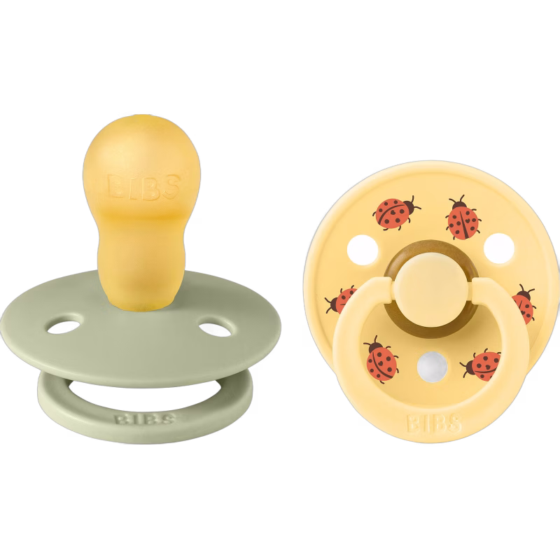 BIBS Studio Colour Ladybug Napp 2-Pack Latex Stl 3, Sage