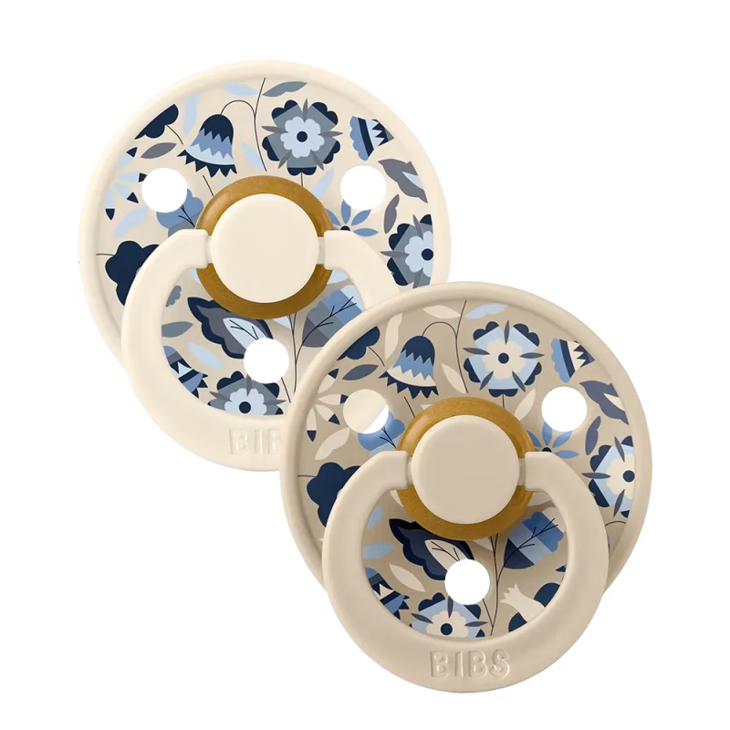 BIBS X LIBERTY Colour 2-pack Latex Bobo Ivory Mix