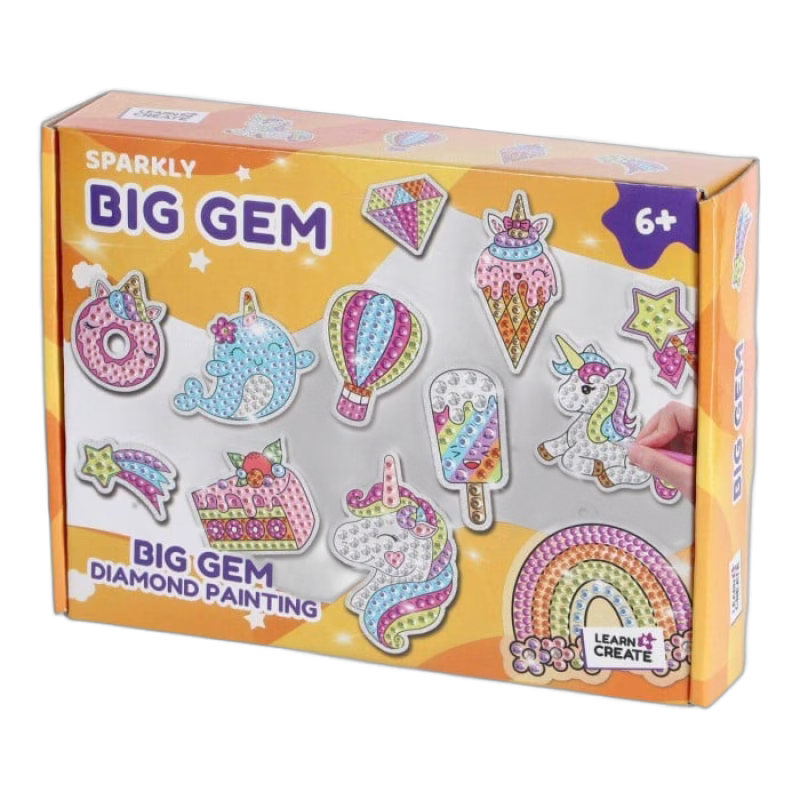 Big Gem Diamantmålning Regnbåge