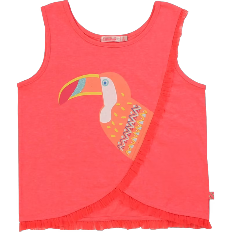 Billieblush Linne, Fuschia, 5 år