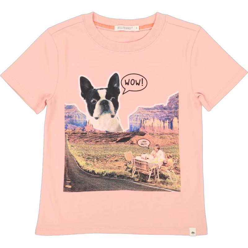 Billybandit T-Shirt, Nude 6år