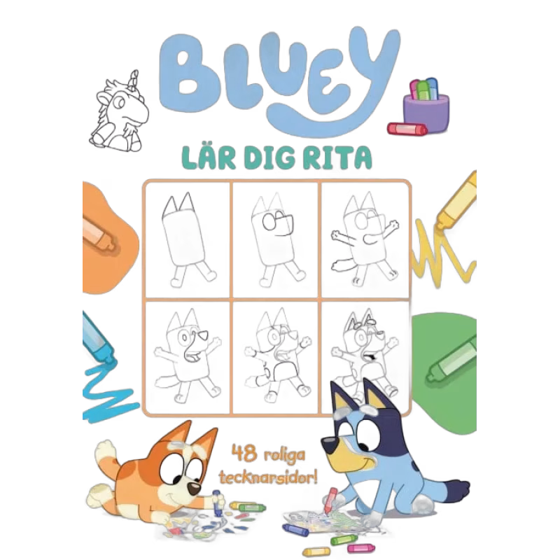 Bluey Lär dig rita