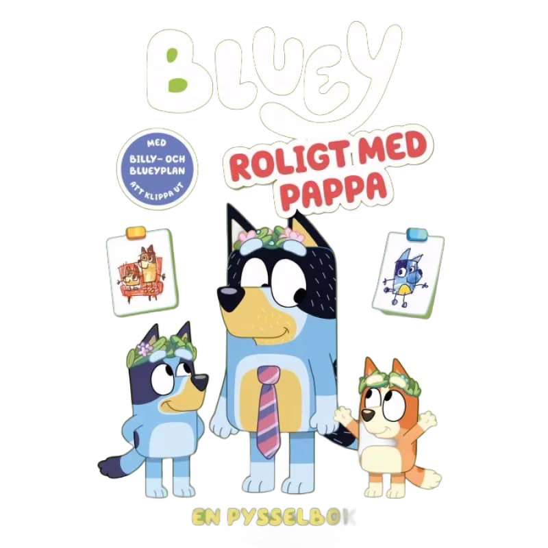 Bluey Roligt med Pappa En pysselbok
