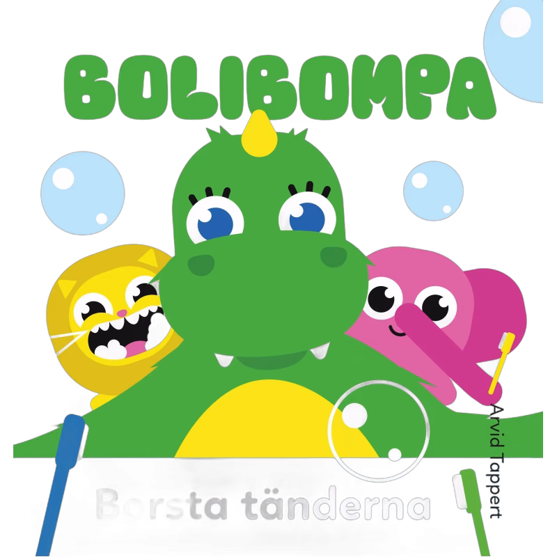 Bolibompa Bok Borsta Tänderna