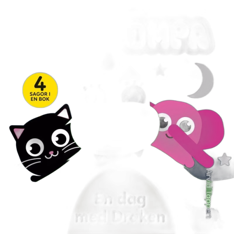 Bolibompa En dag med Draken 4 sagor