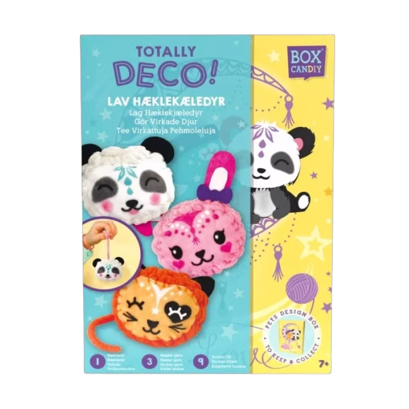 Box CanDIY Gör virkade djur