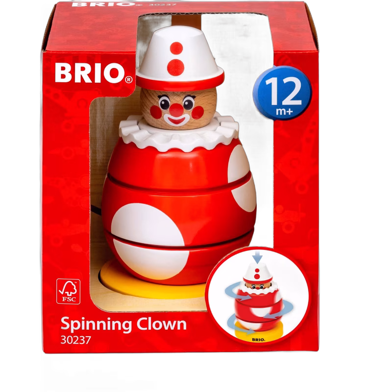 BRIO 30237 Snurrande Clown