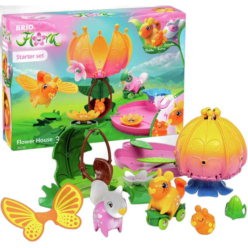 BRIO Flora 36236 Lekset Blomhus