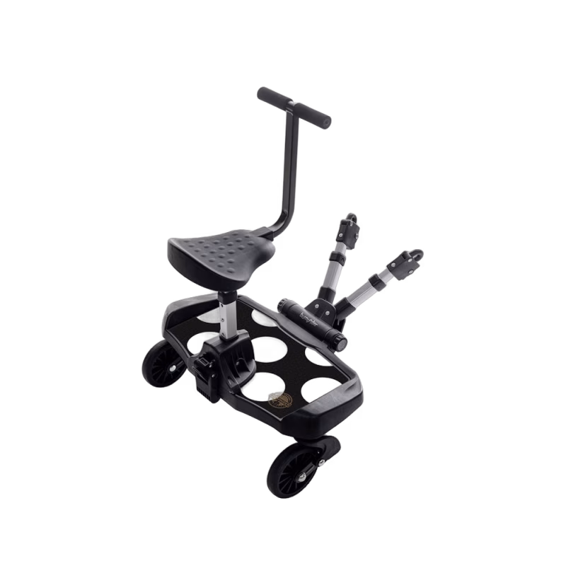 Bumprider Ståbräda med Sits, White Dots