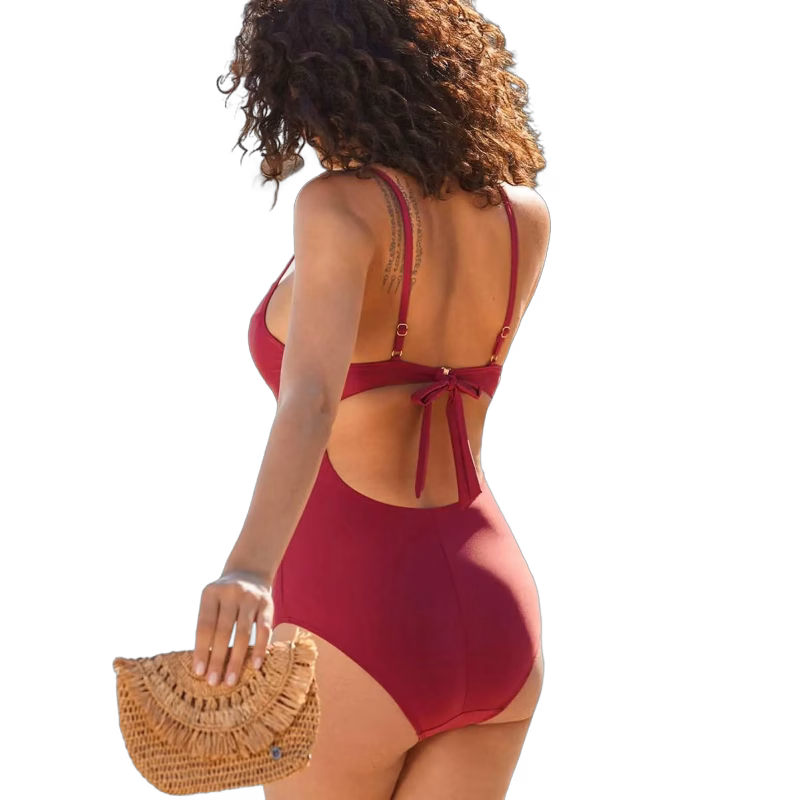 CacheCoeur Monaco Gravidbadkläder, Terracotta, 85G/H