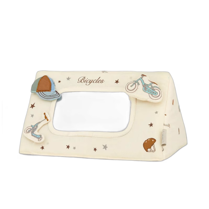 Cam Cam Copenhagen Tummy Time Spegel Aktivitetsleksak, Bicycles