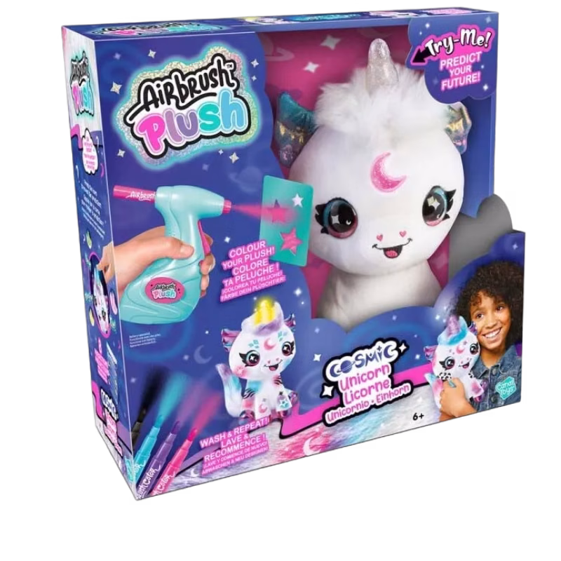 Canal Toys Airbrush Plush Neon Gosedjur Enhörning