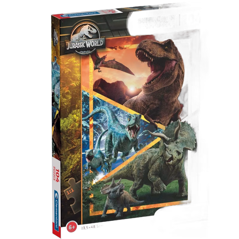 Clementoni Jurassic World Pussel 104 Bitar