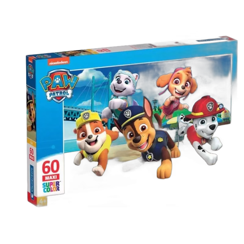 Clementoni Maxi Paw Patrol Barnpussel 60 Bitar