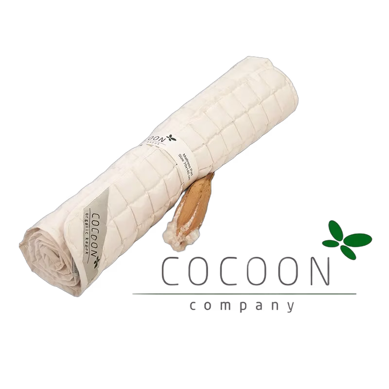Cocoon Company ekologisk bäddmadrass spjälsäng 60 x 120 cm